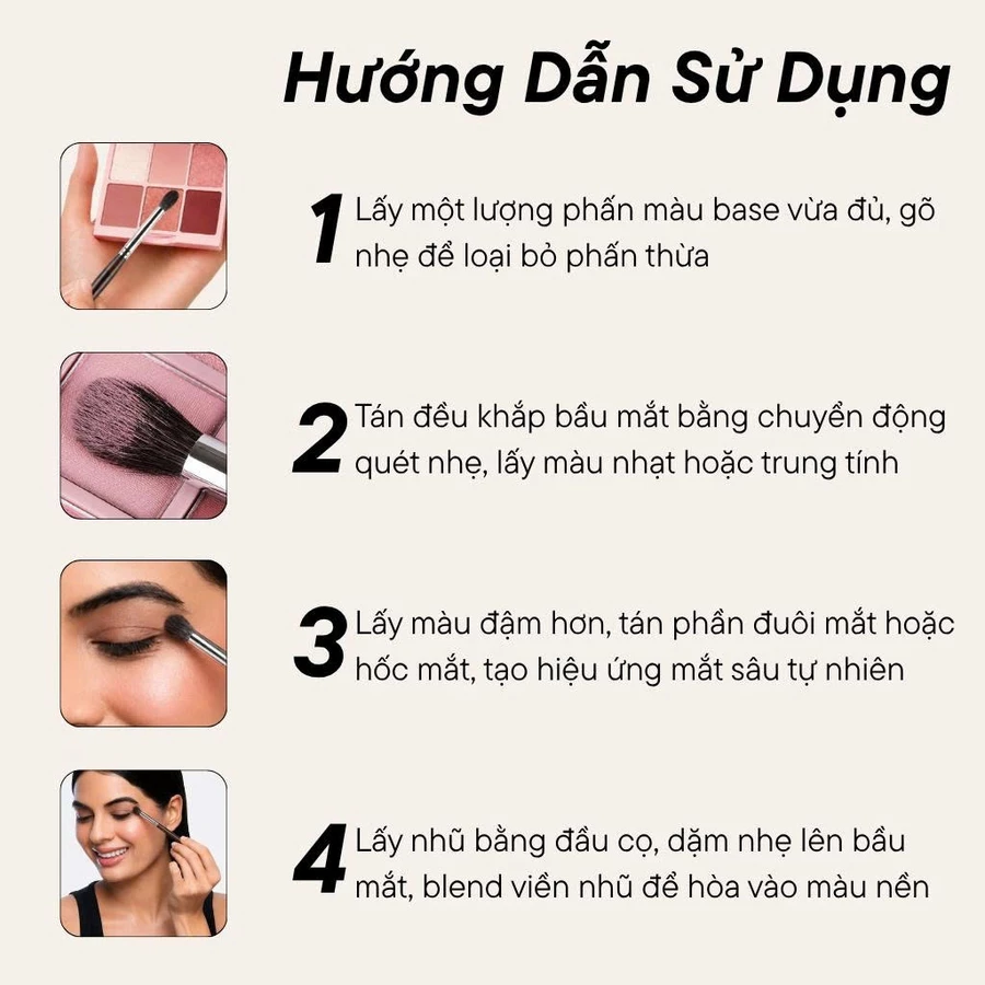 Cọ Tán Mắt BH Cosmetics Eyeshadow Brush BH613